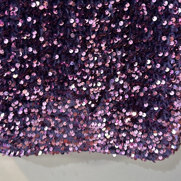 CRYSTAL DOLL
Juniors' Sequined Velvet Bodycon Dress Size Small - Picture 3 of 5